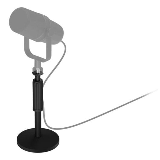 Support de microphone Genesis Thulium 350D réglable base ronde noir