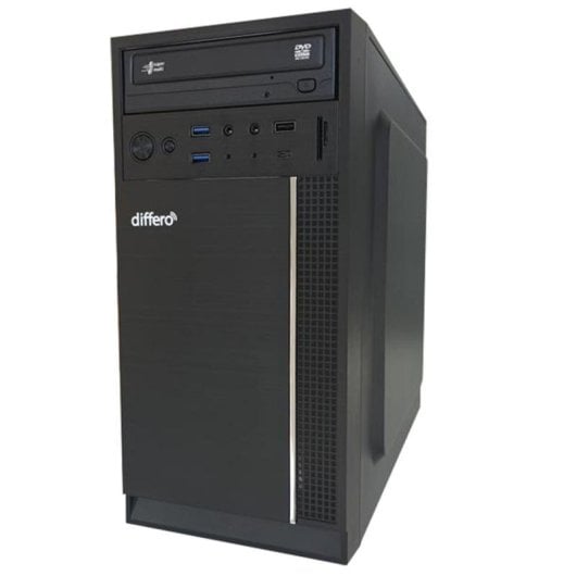 Differo V15 Intel Core i3-12100 8GB 500GB SSD NVMe Mini Tower