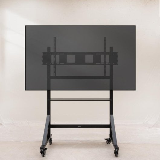 Supporto TV TooQ Optimus regolabile con ruote 60-105 pollici 120 kg Nero