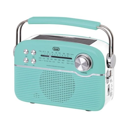 Radio Trevi RA 7F50 BT Bluetooth USB-C Verde AM FM SW MicroSD