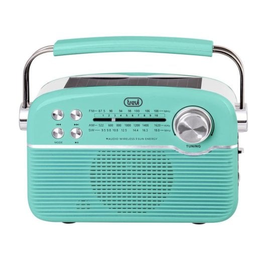 Radio Trevi RA 7F50 BT Bluetooth USB-C Verde AM FM SW MicroSD