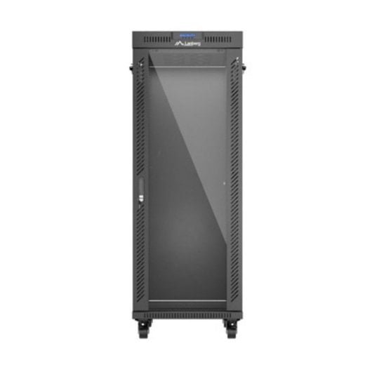Armário Rack Lanberg FF01-6032-12BL 32U 1200 kg vidro temperado preto