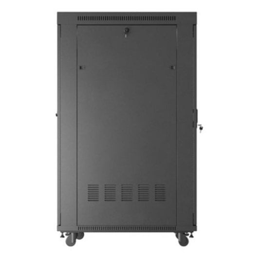Armário Rack Lanberg FF01-6032-12BL 32U 1200 kg vidro temperado preto