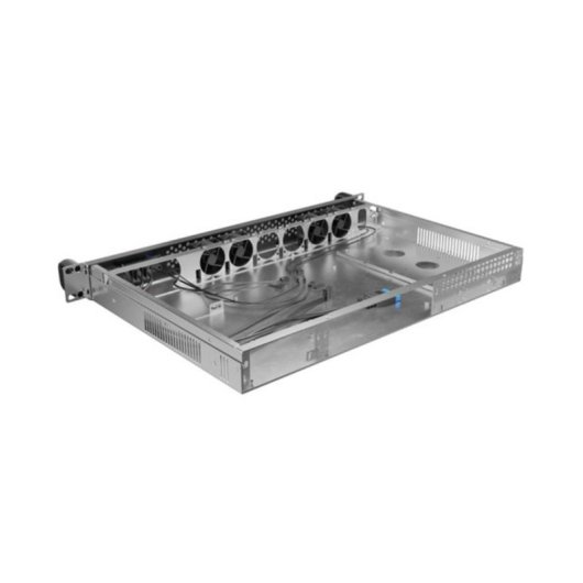Lanberg SC01 3001 10B Chassi Rack 1U Com 4 Ventoinhas Preto 