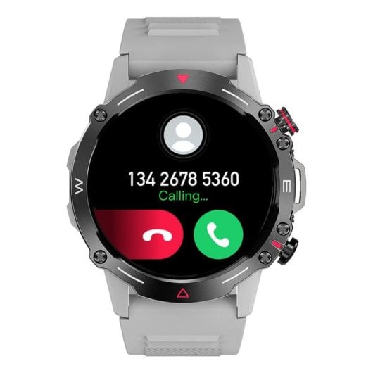 Trevi T-FIT 510 A Bluetooth 1.43" AMOLED Gris IP68 Pulsómetro SpO2 Tensiómetro