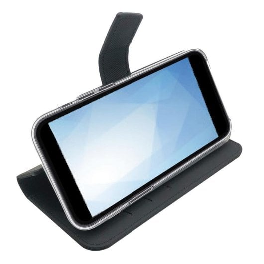 Funda para móvil Celly Wally Funda cartera simili cuir noir support et porte-cartes pour Xiaomi 12 Ultra