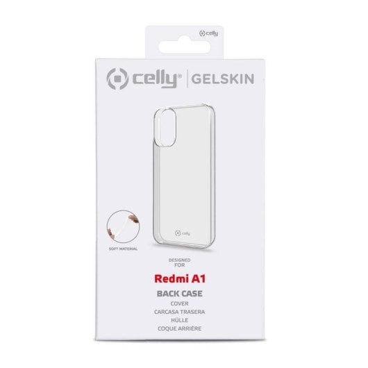Funda para móvil Celly GELSKIN Cover TPU Transparente Antichoc pour Xiaomi Redmi A1