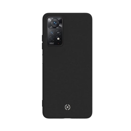Funda per smartphone Celly Cromo Cover TPU Nero protezione antigraffio per Redmi Note 11 Pro