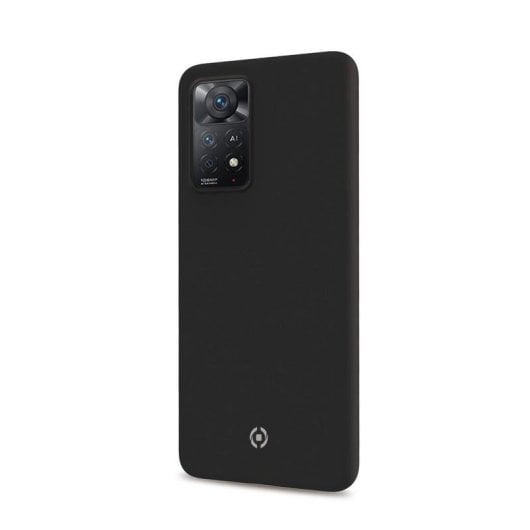Funda per smartphone Celly Cromo Cover TPU Nero protezione antigraffio per Redmi Note 11 Pro