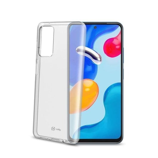Funda para móvil Celly GELSKIN Skin case TPU Transparente Aplicación facile para Xiaomi Redmi Note 11/11S
