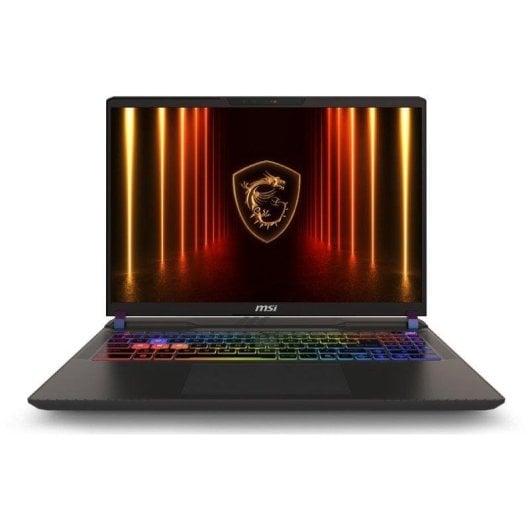 Portátil MSI Vector 18 HX AI A2XWHG-878XES 18" Intel Core Ultra 9 275HX 32GB 1TB SSD RTX 5070 Ti FreeDOS