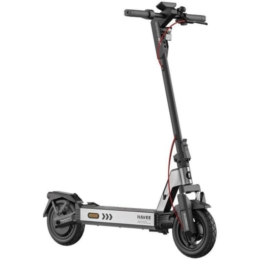 E-Scooter Navee G5 400W Reichweite 45km 10" schlauchlose Reifen Dualbremse Schwarz Silber