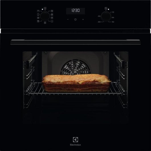 Horno elétrico Electrolux 600 SurroundCook OEF5H50BK 65L Preto com SteamBake LED AquaClean
