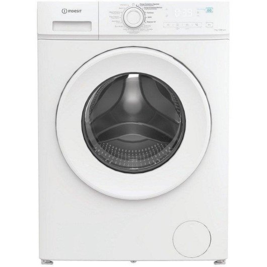 Lavadora carga frontal Indesit IMA 762 MY TIME SPT 7 kg 1200 rpm clase A blanca