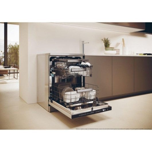 Lavavajillas Haier XF 6B2M3PX 16 Cubiertos Clase B Inox Wi-Fi Apertura Automática