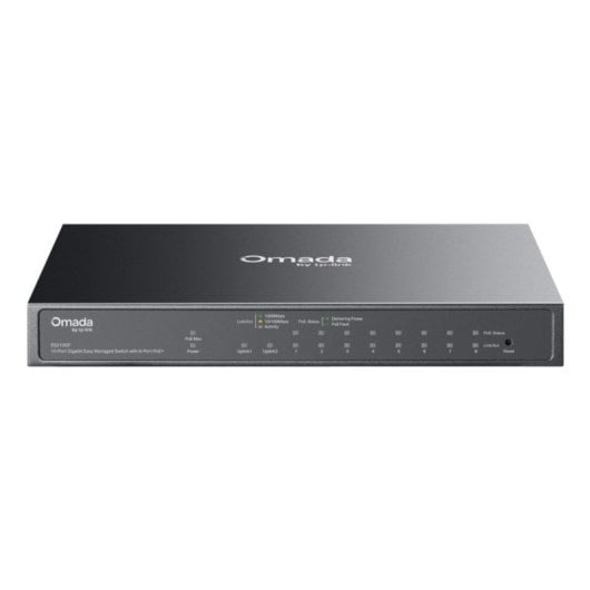 Switch TP-Link Omada ES210GP Manageable L2 10 ports PoE+ Rack DIN