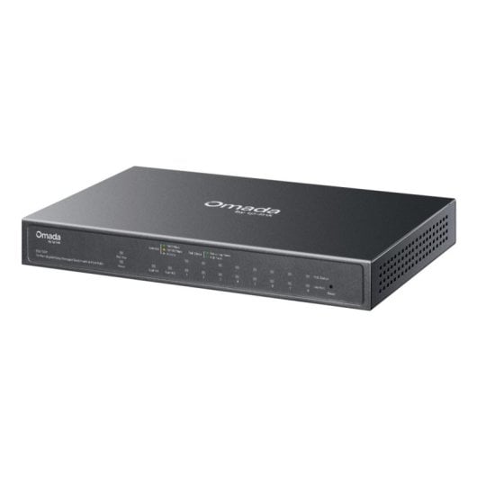 Switch TP-Link Omada ES210GP Manageable L2 10 ports PoE+ Rack DIN