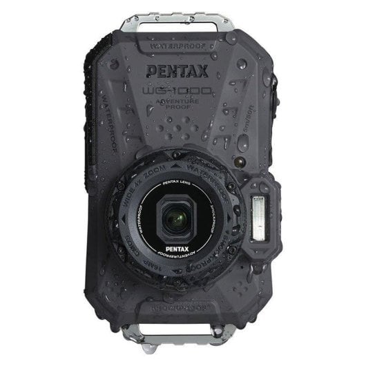 Cámara Compacta Pentax WG-1000 16MP Zoom 4x USB Tipo C Sumergible Gris
