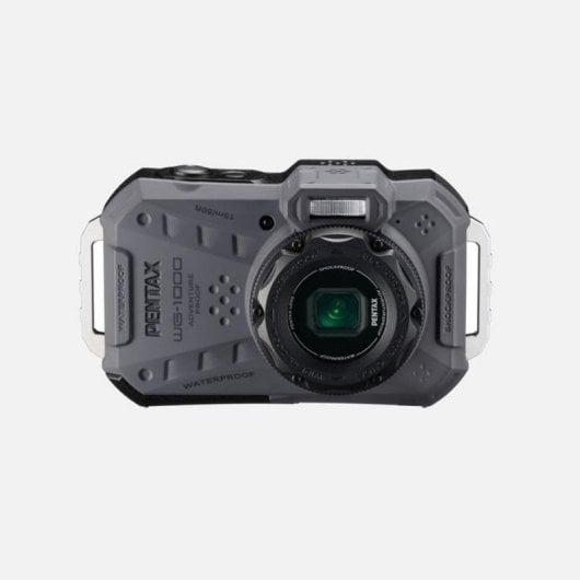 Cámara Compacta Pentax WG-1000 16MP Zoom 4x USB Tipo C Sumergible Gris