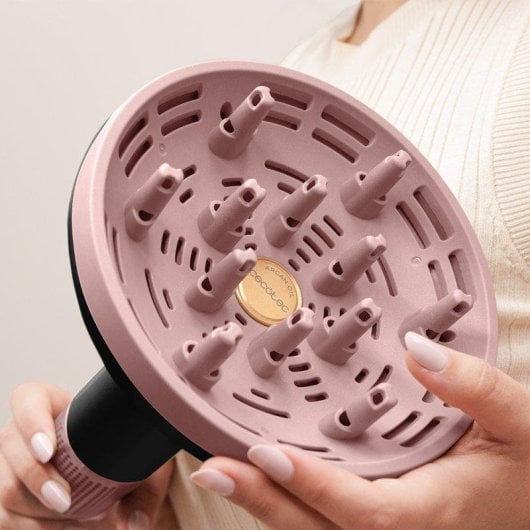 Asciugacapelli Cecotec DryWave Nébula 1300W Diffusore XXL Olio di Argan Keratina PlasmaTech Brushless