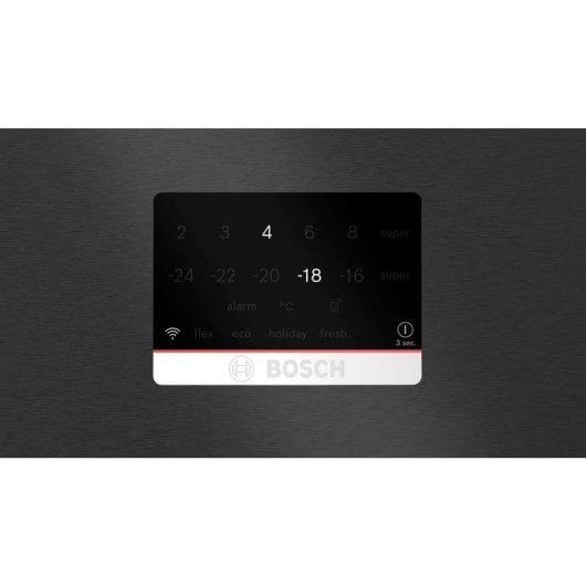 Frigorifero Americano Bosch KGP86AXB0N Total No Frost 186cm 621L B Nero Inox WiFi