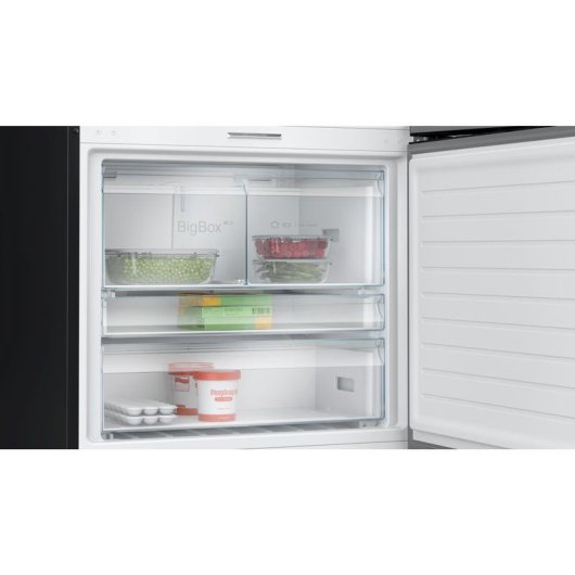 Frigorifero Americano Bosch KGP86AXB0N Total No Frost 186cm 621L B Nero Inox WiFi