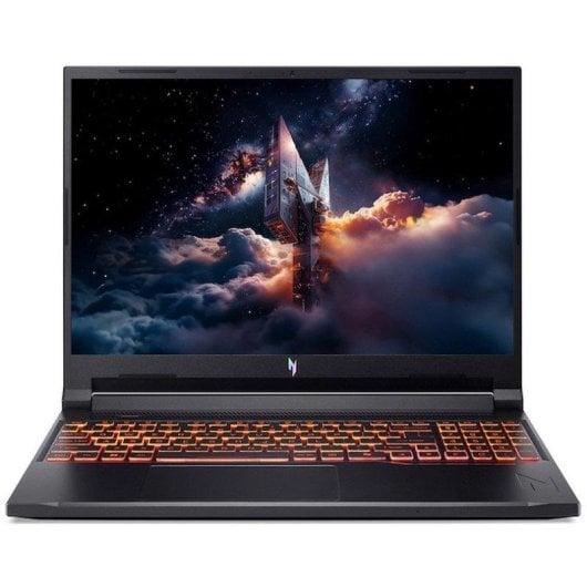 Portátil Acer Nitro V 16 16" AMD Ryzen 7 260 32GB 1TB SSD RTX 5050 Sin Sistema Operativo