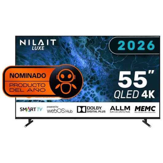 Nilait Luxe 55UD8004SWOS 55" QLED UHD 4K Smart TV WEBOS