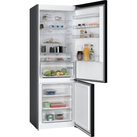 Réfrigérateur Combiné Siemens iQ300 KG49NXXCF No Frost 203 cm 440 L C Noir Inox