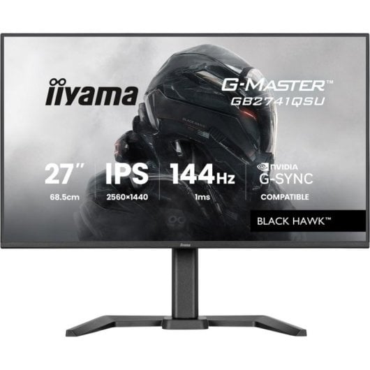Monitor iiyama G-MASTER GB2741QSU-B1 27" QHD 144Hz IPS 1ms USB VESA Lautsprecher