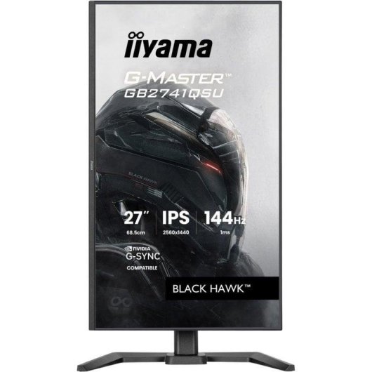 Monitor iiyama G-MASTER GB2741QSU-B1 27" QHD 144Hz IPS 1ms USB Lautsprecher höhenverstellbar
