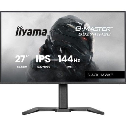 Monitor iiyama G-Master GB2741HSU-B1 27" FullHD 144Hz IPS 1ms FreeSync G-SYNC Lautsprecher USB