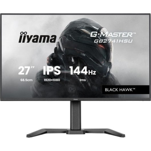 Écran PC iiyama G-MASTER GB2741HSU-B1 27" Full HD 144Hz IPS G-SYNC FreeSync Haut-parleurs