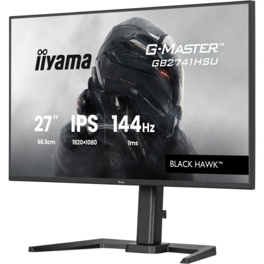 Écran PC iiyama G-MASTER GB2741HSU-B1 27" Full HD 144Hz IPS G-SYNC FreeSync Haut-parleurs