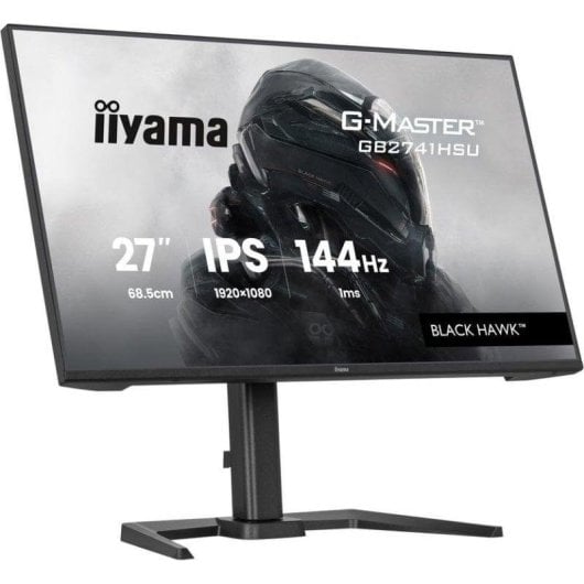 Monitor iiyama G-Master GB2741HSU-B1 27" FullHD 144Hz IPS 1ms FreeSync G-SYNC Lautsprecher USB