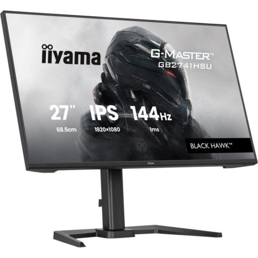 Écran PC iiyama G-MASTER GB2741HSU-B1 27" Full HD 144Hz IPS G-SYNC FreeSync Haut-parleurs