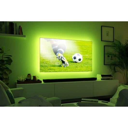 Cinta luminosa Paulmann MaxLED 250 LED multicolor para TV, 3,6 m, IP20