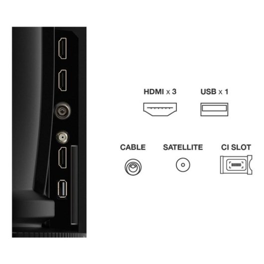 TV TCL QLED 55T6C 55" 4K Smart TV WiFi Dolby Vision Chromecast
