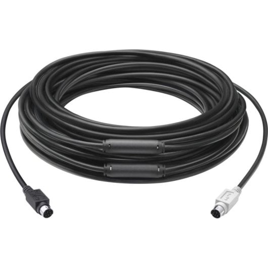 Cable PS/2 Logitech 939-001490 15 m 6-p Mini-DIN Noir