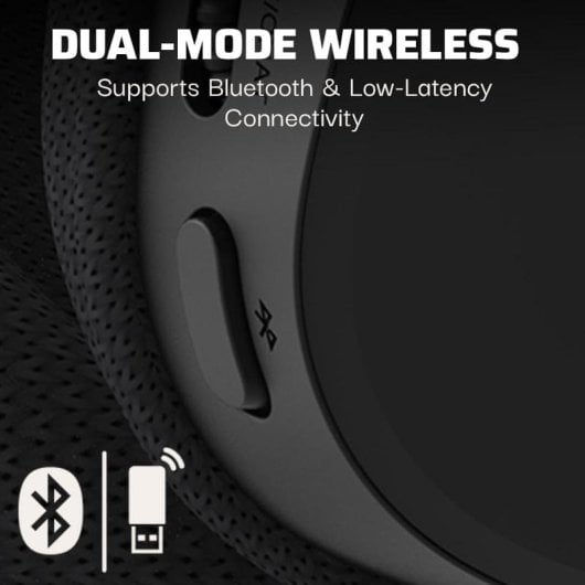 Cuffie wireless PDP Xbox Phantom Black 50 mm Bluetooth + Dongle