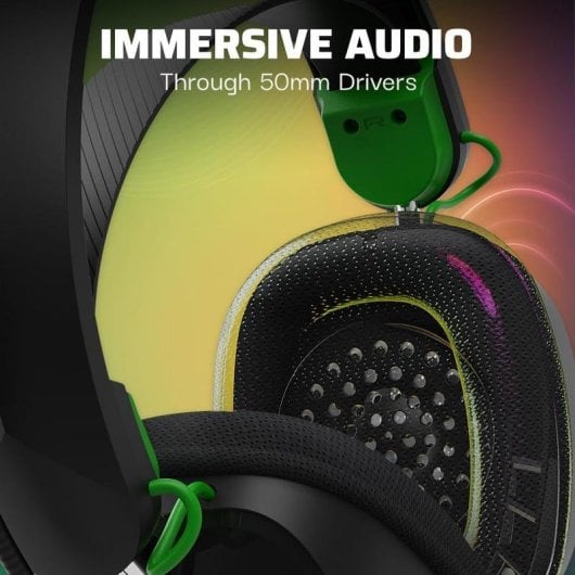 Cuffie wireless PDP Xbox Phantom Black 50 mm Bluetooth + Dongle