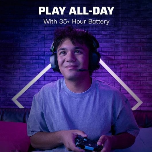 Cuffie wireless PDP Xbox Phantom Black 50 mm Bluetooth + Dongle