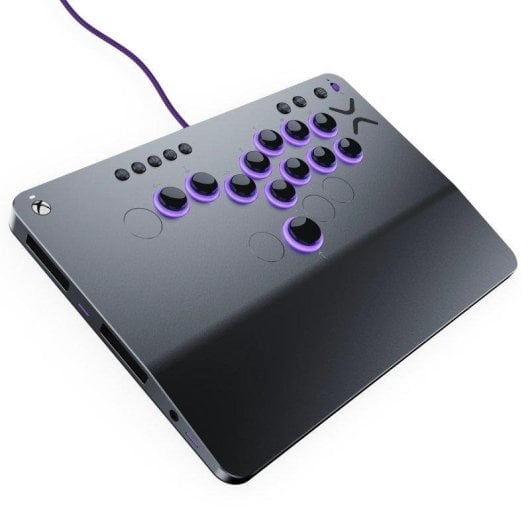 Fightstick PDP Victrix Pro KO Leverless Gris 16 boutons LED PC Xbox USB-C