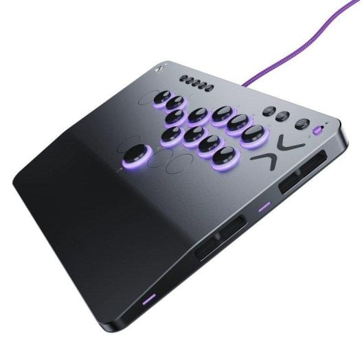 Fightstick PDP Victrix Pro KO Leverless Gris 16 boutons LED PC Xbox USB-C