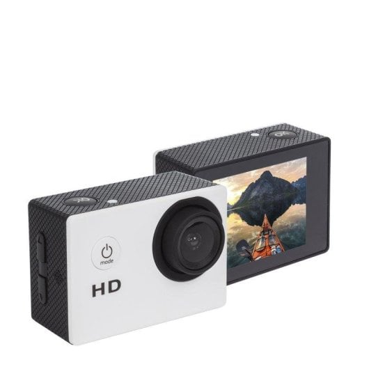 Cámara Deportiva Dam Electronics Komir HD 720p Gran Angular 14 Accesorios