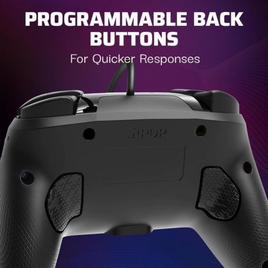 PDP Nintendo Switch Afterglow Wave Manette Filaire Noir