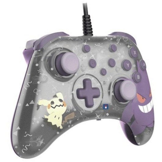Hori HORIPAD Turbo Gengar & Mimikyu Manette filaire USB-A 3m pour Nintendo Switch 2