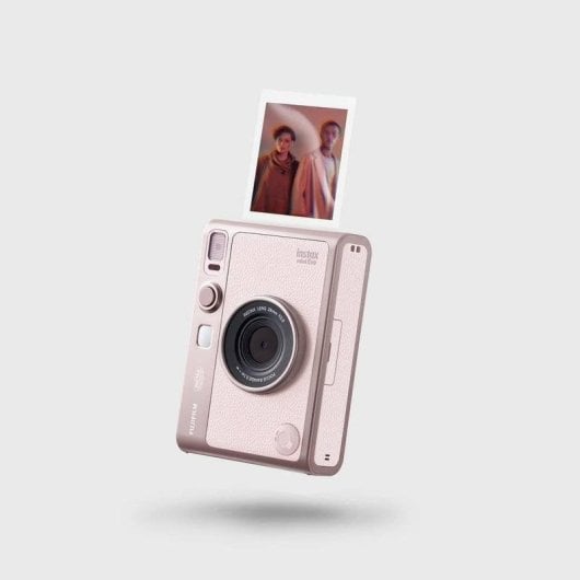 Caméra Instantanée Fujifilm Instax Mini Evo Flash Écran LCD Reprint Rose