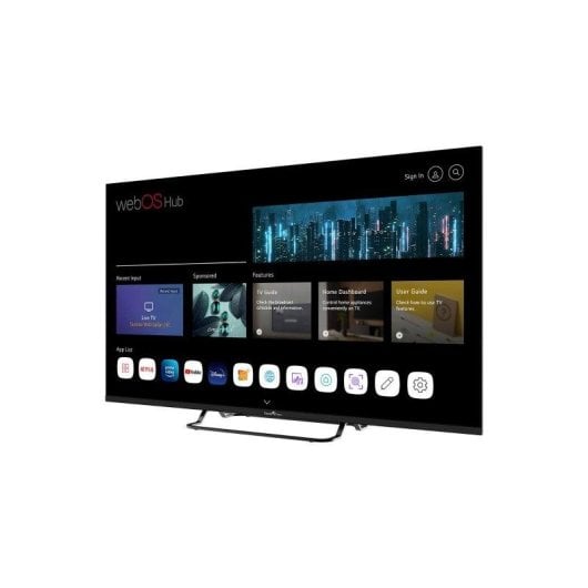 TV Smart Tech QLED 43QW02V2 43" 4K UHD webOS AirPlay Dolby Audio