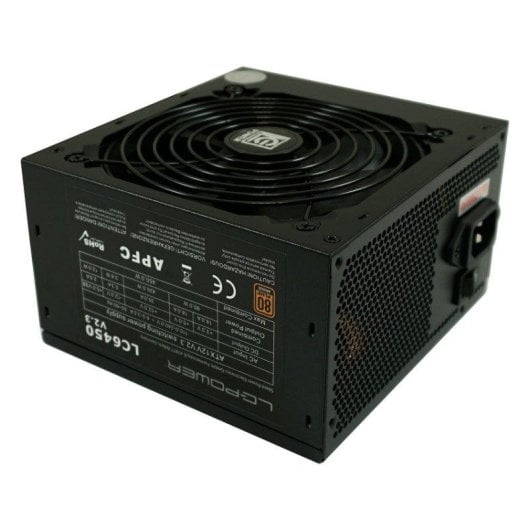 LC-Power LC6450 V2.3 Fonte de Alimentação Silenciosa ATX 450W 80 PLUS Bronze
